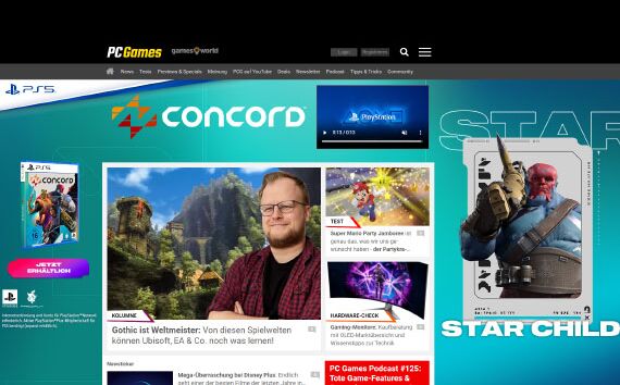 Individual Ad mit Scroll-Animationen und animierter mBB "Concord"