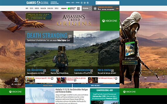 180° Panorama Ad "Assassins Creed Origins"