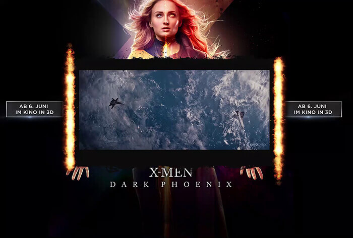 sticky Individual Ad "XMen - Dark Phoenix"